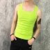 Mùa hè thủy triều của nam giới stretch Slim vest nam Hàn Quốc phiên bản của chặt chẽ-fitting solid color I-bông thanh niên thể thao mồ hôi vest Lót