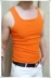 Mùa hè thanh niên nam cotton chặt chẽ áo ghi lê nam xu hướng màu rắn Slim stretch thể thao dưới mồ hôi vest áo thể thao nam Lót
