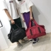 Unisex phiên bản Hàn Quốc của túi du lịch công suất lớn sóng mới thời trang nhẹ Túi xác ướp túi hành lý không thấm nước túi du lịch túi du lịch loại lớn Túi du lịch