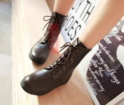 Vampire Knight 玖 兰 优 姬 COS giày trò chơi anime xung quanh cosplay booties màu nâu - Cosplay