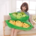 Bean pod đồ chơi búp bê sang trọng món ăn lỏng cười vui vẻ cô gái dễ thương đang ngủ búp bê Hàn Quốc - Đồ chơi mềm