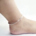 Mới của Hàn Quốc phiên bản của nhỏ tươi chuông vòng chân bạc thời trang vòng chân cô gái mịn đơn giản tính khí hoang dã vòng chân