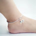 Mới của Hàn Quốc phiên bản của nhỏ tươi chuông vòng chân bạc thời trang vòng chân cô gái mịn đơn giản tính khí hoang dã vòng chân Vòng chân