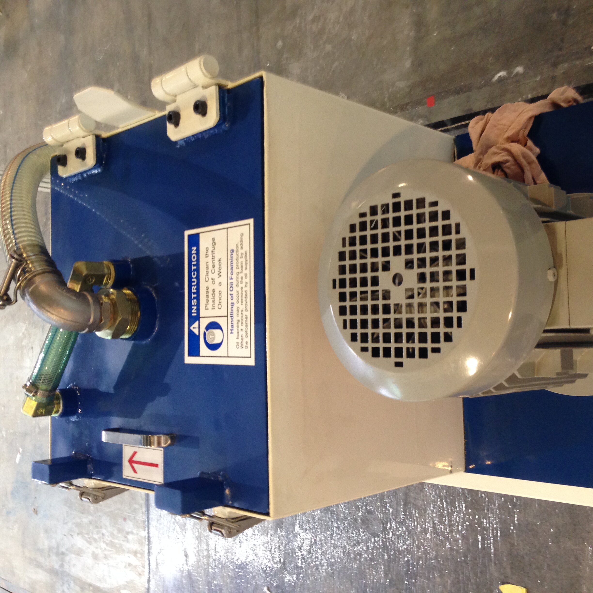 韩国进口离心分离器 移动式(多机用)冷镦油过滤|清洗|去污功能