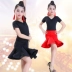 Trẻ em mới váy khiêu vũ Latin trang phục cô gái thực hành quần áo trẻ em thi đấu Trang phục khiêu vũ Latin quần áo biểu diễn mùa hè - Trang phục Trang phục
