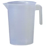 Пластиковая измерительная кружка, чай с молоком, прозрачный мерный цилиндр со шкалой, 2000 мл