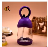 Детская трубочка со стаканом, мультяшная пластиковая портативная космическая чашка для школьников
