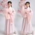 Trang phục trẻ em nữ guzheng trang phục nữ Hanfu cô gái trang phục cổ tích nữ quần áo tay rộng Quần áo kiểu Trung Quốc cổ đại - Trang phục bộ đồ nhảy bé trai  Trang phục