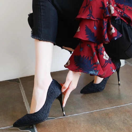 Высокая обувь на высоком каблуке с заостренным носом, в корейском стиле, 2021 года