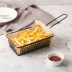 Bộ đồ ăn sáng tạo của Mỹ Khoai tây chiên giỏ giỏ snack khách sạn nhà hàng giỏ snack gà rán với giỏ khoai tây chiên - Đồ ăn tối