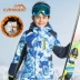 Camkids quần áo trẻ em lạc đà nhỏ Quần áo trẻ em trượt tuyết 2017 mùa đông mới cho bé trai mặc ngoài trời áo khoác ấm