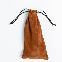 Коричневая тканевая сумка 18*9 тканевая сумка