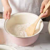 Японская эмалевая бассейн для мытья бассейн с большим макароном кухни и бассейна, живая лапшой, высокий клад, класс для промазки пищевой клад