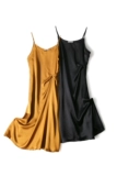 Шелковое платье, платье-комбинация, длинная юбка, по фигуре, длина миди, коллекция 2021