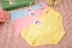 10 đồ lót phụ nữ cotton mid-eo cotton kích thước lớn tóm tắt cotton vải đồ lót nữ cảm giác quan lot hoc sinh Giữa eo