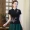 Mùa hè phong cách quốc gia phụ nữ thêu áo thun ngắn tay cotton nữ Trung Quốc phong cách lớn kích thước Slim retro đáy áo - Áo phông