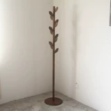 Дубовая вешалка из натурального дерева, скандинавский стиль