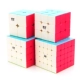 Qiyi Rubiks Cube Three Tier 3 Two Four Four Five Smooth Trò chơi dành cho người mới bắt đầu Tập hợp đầy đủ Bộ đồ chơi trí tuệ của trẻ em - Đồ chơi IQ