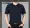 Mùa hè trung niên nam ngắn tay t-shirt vòng cổ bông kích thước lớn lỏng màu rắn phần mỏng trung niên cha đầm áo sơ mi Mẫu áo phông nam đẹp 2019