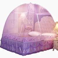 Cửa lưới chống muỗi Mông Cổ Mông Cổ 1,35m giường rộng 1,5m 2 dài một mét năm hộ gia đình 1,5x2.0m giường đôi màn ngủ hiện đại