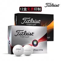 Подлинный Titleist Pro v1 Golf Three -Layer Pro V1X Golf Four -Layer Ball Custom Logo