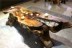 Gà cánh gỗ chạm khắc bàn trà Jinsi Nanmu cây rễ trà bàn tự nhiên tổng thể chạm khắc bàn trà Kung Fu gốc G110 - Các món ăn khao khát gốc