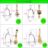 Защитный амулет, пряжка, застежка, аксессуары, изумрудная большая подвеска из воскового агата из нефрита, серебро 925 пробы