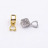 Серебряная подвеска, застежка из нефрита, аксессуар, универсальное ожерелье, аксессуары