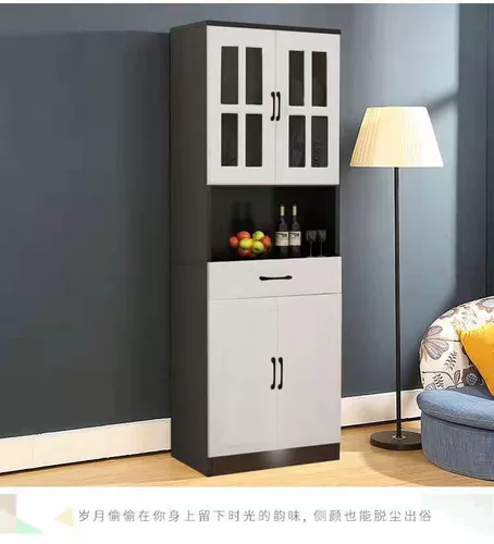 Пользовательский шкаф в ресторане Simple High -Fend Cabinet Multi -Function со стеклянным шкафом для хранения гостиной кухонный шкаф