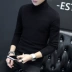 Áo len cao cổ thu đông 2018 mới 2018 phiên bản Hàn Quốc của xu hướng áo len đen phía dưới cộng với áo len dày nhung