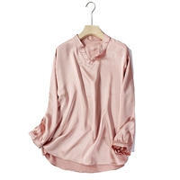 Кожаный розовый атлас