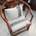 Mới hiện đại phong cách Trung Quốc phòng trà ghế đệm gỗ rắn gỗ gụ sofa đệm sĩ quan Taishi ghế vòng tròn ghế xơ dừa