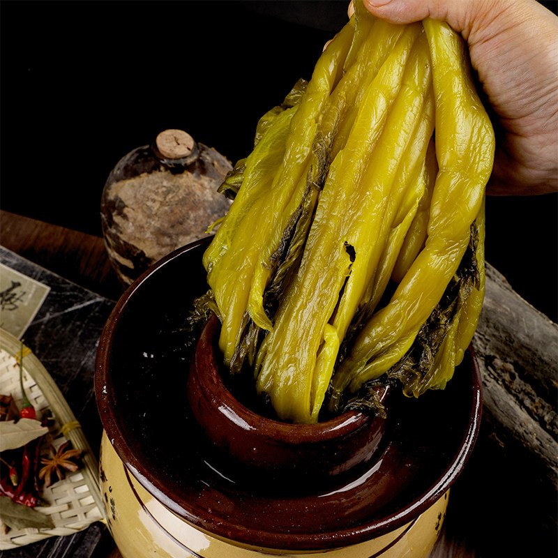 四川老坛酸菜泡菜咸菜400g*5袋
