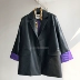 ACSENSE Áo khoác da Hàn Quốc phù hợp với áo khoác nữ dáng dài oversize rộng rãi sang trọng gió 2018 mới