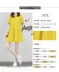 2018 mùa hè Hàn Quốc phiên bản của mới chất béo mm lỏng kích thước lớn đầm mỏng là mỏng đoạn dài quây một từ váy đầm xòe tuổi trung niên A-Line Váy