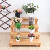 Современный и минималистичный многослойный цветочный магазин из натурального дерева, стенд, цветочный горшок