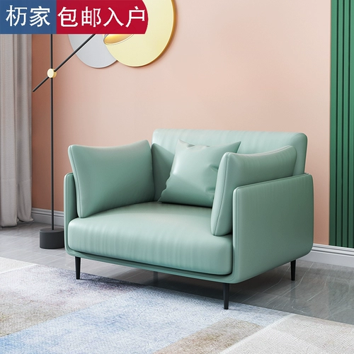 Современный диван, оранжевые румяна для отдыха, легкий роскошный стиль, популярно в интернете