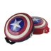 Revenge Alliance Captain America Lá Chắn Schoolbag 3 Tuổi Trẻ Em Giải Trí Du Lịch Sinh Viên Nuôi Dạy Con Cái Ba Lô Ba lô