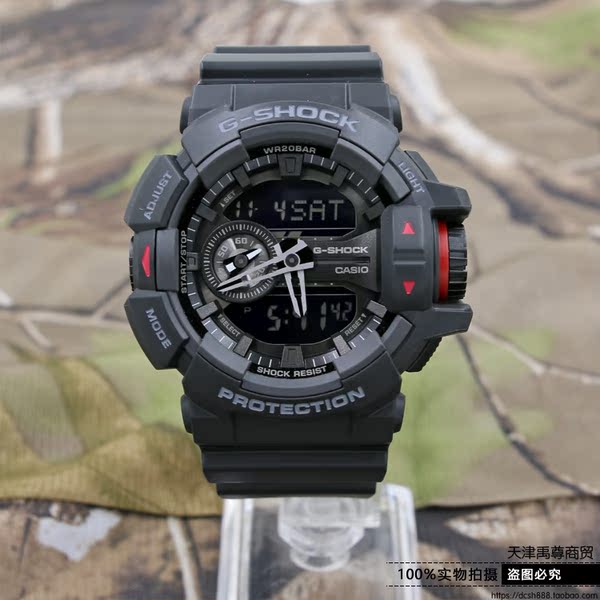 Ежедневно амуй подлинный кейси Европейский Casio G-Shock серия  GA-400-1BJF на открытом воздухе геометрическом падать наручные часы