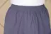 Mùa hè phần mỏng quần mẹ cao eo thẳng quần cotton lụa quần trung niên kích thước lớn lỏng eo chặt chẽ quần âu áo dạ nữ dáng ngắn Cộng với kích thước quần áo