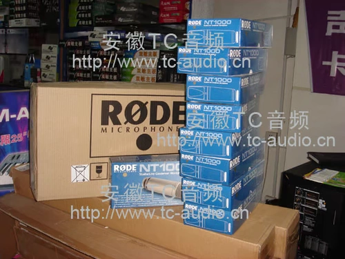 Rode NT1000 (большое количество спотовых продаж продуктов в течение десяти лет лицензированных продуктов)