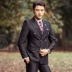2016 Hàn Quốc Slim của Người Đàn Ông Ăn Mặc Studio Theme Phù Hợp Với Máy Chủ Dance Tiệc Lễ Đôi Ngực Set Suit phù hợp