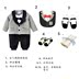 Mùa thu đông nam quần áo bé hộp quà tặng trăng tròn trăm ngày tuổi bộ quà tặng cotton dày quý ông jumpsuit set hộp quà tặng quần áo sơ sinh cao cấp Bộ quà tặng em bé