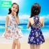 Trẻ em mặc 2019 bé gái mùa hè Phiên bản Hàn Quốc của bé gái lớn mùa hè Cậu bé lớn áo tắm cha mẹ trẻ em phù hợp với áo tắm công chúa - Bộ đồ bơi của Kid