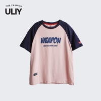 Летняя футболка с коротким рукавом, брендовый топ, 2021 года, популярно в интернете, в западном стиле