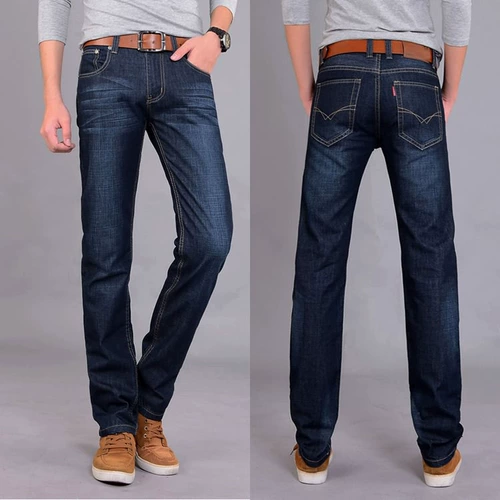 Износостойкие штаны для работы, летние джинсы, свободный крой