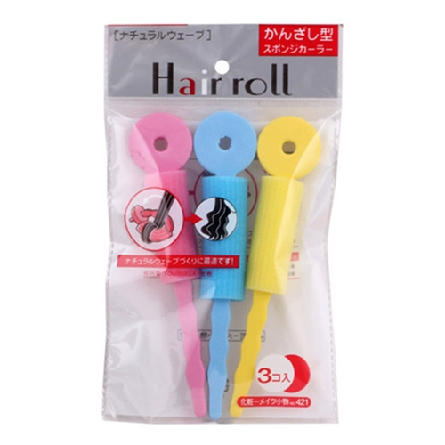 Простая без электрической губки вьющиеся стержни сухие и влажные, мини -портативные маленькие водяные волны. Прокатный дом не поврежден