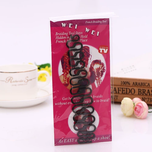 Детская волнистая пластиковая заколка для волос, в корейском стиле, простой и элегантный дизайн