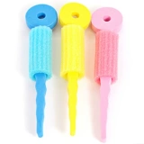 Простая без электрической губки вьющиеся стержни сухие и влажные, мини -портативные маленькие водяные волны. Прокатный дом не поврежден