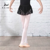 Детская кружевная мини-юбка для тренировок, юбка, эластичная талия